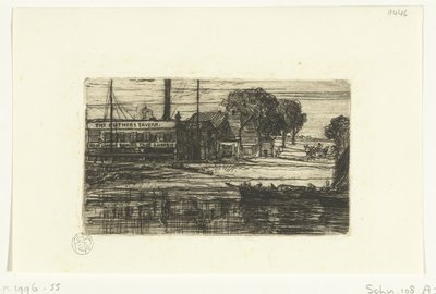 West London Rowing Club A Feathers Taverna alkotó: Francis Seymour Haden (Sir) (signed by artist)
