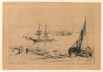 Egy dandár a horgonyban alkotó: Francis Seymour Haden
