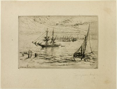 Egy dandár a horgonyban alkotó: Francis Seymour Haden