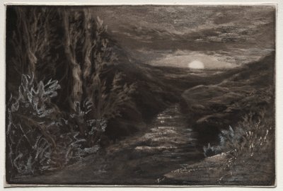 Egy Moorland-patak alkotó: Francis Seymour Haden