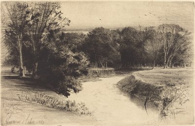 Naplemente Írországban alkotó: Francis Seymour Haden