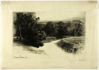 Naplemente Írországban alkotó: Francis Seymour Haden