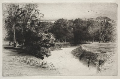 Naplemente Írországban, 1863. alkotó: Francis Seymour Haden