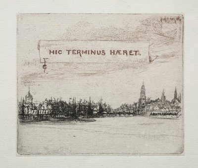 Amstelodamum, 1863. alkotó: Francis Seymour Haden