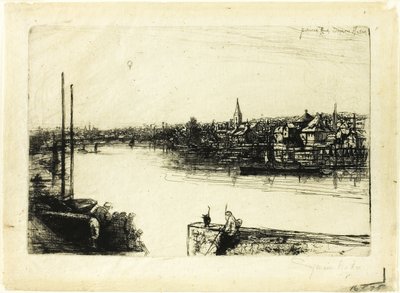 Battersea Reach alkotó: Francis Seymour Haden