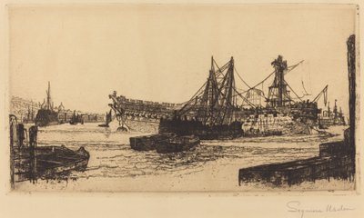 Az Agamemnon szakítása (A második tányér) alkotó: Francis Seymour Haden