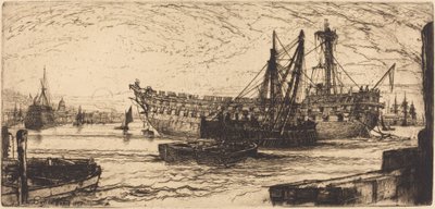 Az Agamemnon szakítása alkotó: Francis Seymour Haden