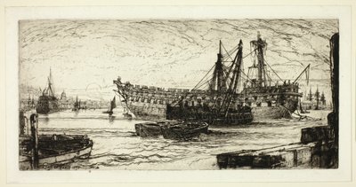 Az Agamemnon szakítása, 1. sz alkotó: Francis Seymour Haden