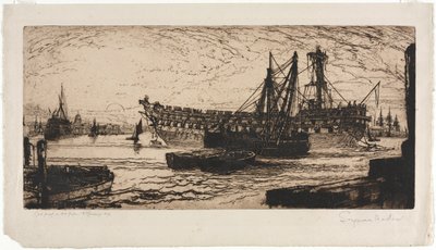 Az Agamemnon szakítása alkotó: Francis Seymour Haden