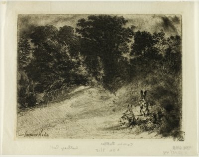 Combe Bottom alkotó: Francis Seymour Haden
