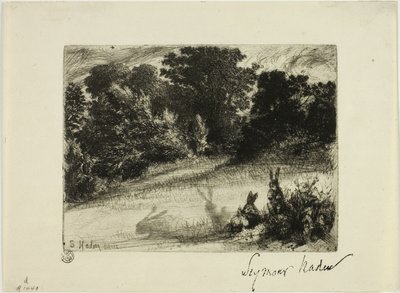 Combe Bottom alkotó: Francis Seymour Haden