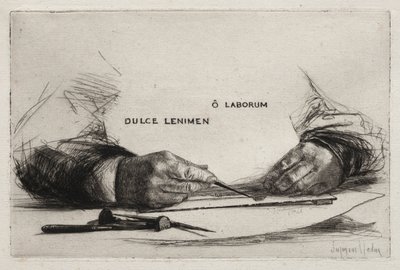 Kézi rézkarc, 1865. alkotó: Francis Seymour Haden