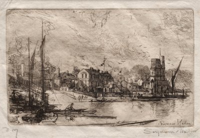 Harry Kelly, Putney alkotó: Francis Seymour Haden