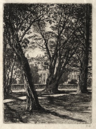 Kensington Gardens alkotó: Francis Seymour Haden