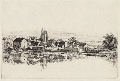 Kidwelly Town alkotó: Francis Seymour Haden