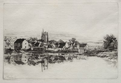 Kidwelly Town alkotó: Francis Seymour Haden