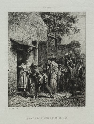 Az év első napjának reggele alkotó: Francis Seymour Haden