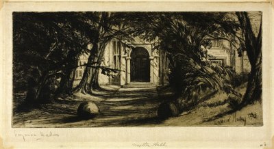 Mytton Hall alkotó: Francis Seymour Haden