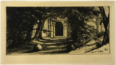 Mytton Hall alkotó: Francis Seymour Haden
