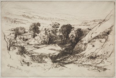 Kilenc Barrow Down alkotó: Francis Seymour Haden