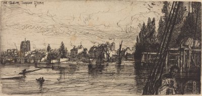 Old Chelsea (Old Chelsea Church) alkotó: Francis Seymour Haden