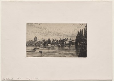 Régi Chelsea templom alkotó: Francis Seymour Haden