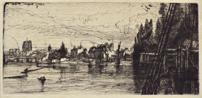 Régi Chelsea templom alkotó: Francis Seymour Haden