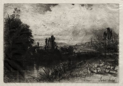 A Teszten alkotó: Francis Seymour Haden