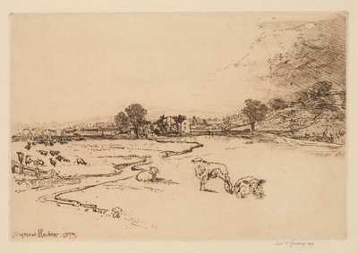 Sawley apátság alkotó: Francis Seymour Haden