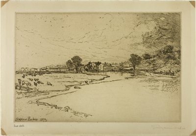 Sawley apátság alkotó: Francis Seymour Haden