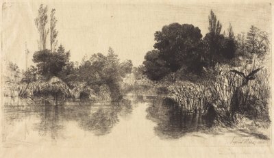 Shere malomtava, a nagyobb lemez alkotó: Francis Seymour Haden