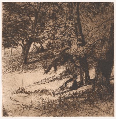 Fedő alatt..., 1859., 1859. alkotó: Francis Seymour Haden