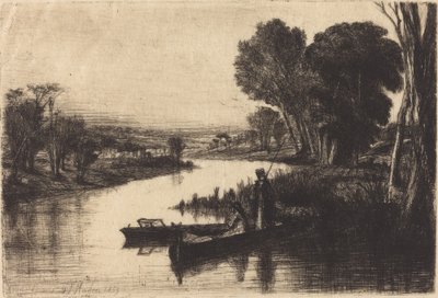 Temze halászok alkotó: Francis Seymour Haden