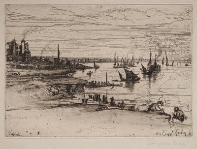 A fogadó, Purfleet alkotó: Francis Seymour Haden