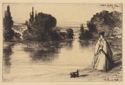 Vontatóút alkotó: Francis Seymour Haden