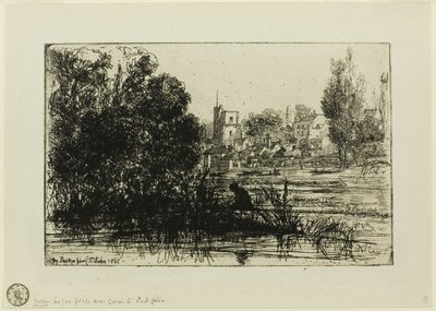 Twickenham templom alkotó: Francis Seymour Haden