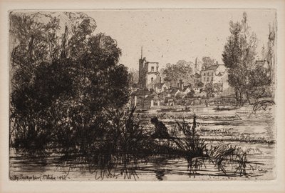 Twickenham templom alkotó: Francis Seymour Haden