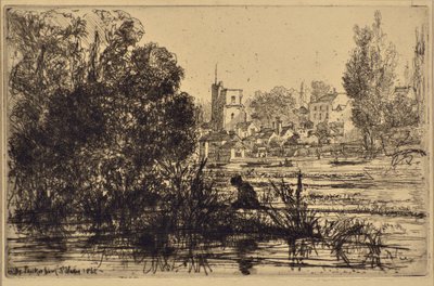 Twickenham templom alkotó: Francis Seymour Haden