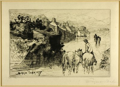 Wareham híd alkotó: Francis Seymour Haden