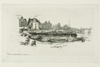 Whistler háza, Chelsea alkotó: Francis Seymour Haden