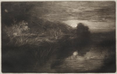 Winchelsea-csatorna alkotó: Francis Seymour Haden
