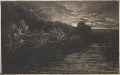 Winchelsea-csatorna alkotó: Francis Seymour Haden