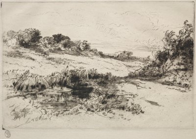 Szélmalomdomb, 1. sz., c. 1877 és később. alkotó: Francis Seymour Haden