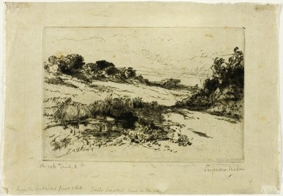 Szélmalomdomb, I. sz alkotó: Francis Seymour Haden
