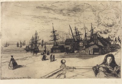 Yacht Tavern, Erith alkotó: Francis Seymour Haden