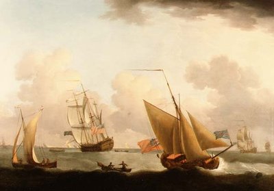 Kiszállítás a holland partokról alkotó: Francis Swaine