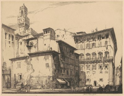 Municipio, Firenze alkotó: Francis Sydney Unwin