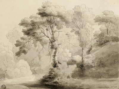 Erdős táj, 1774 alkotó: Francis Towne