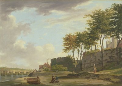 A Medway Rochesterben alkotó: Francis Wheatley