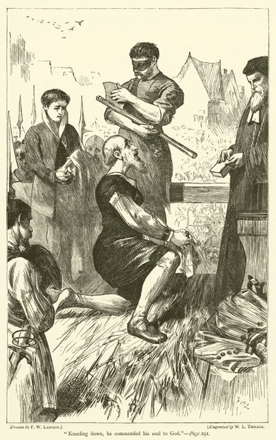Letérdelt, lelkét Istennek ajánlotta alkotó: Francis Wilfred Lawson